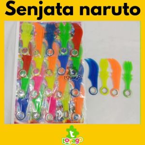 Mainan Anak Suriken Senjata Naruto Plastik Isi 20 pcs grosir murah