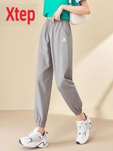 XTEP | Quần Thể Thao Mỏng Mượt Đuôi Chéo