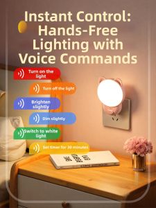 XLYS | Voice Control Intelligent Bedside Lamp