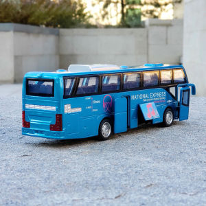Alloy Double-decker Bus Model Childrens Toy Car