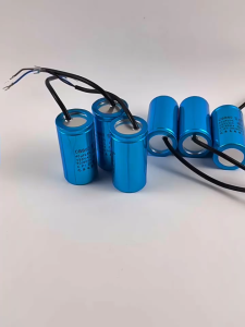 Capacitor Motor Starting Cd60 450v 100uf / 200uf / 300uf  Pompa Air Motor Start Kapasitor