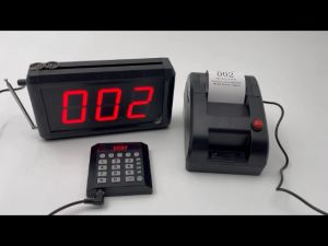 YCALL Queue Number Printer: A Plug-and-play Que Number System for Ticket Dispenser