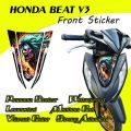 Honda Beat Fi Version 3 Front sticker Accessories for Beat version 3. 