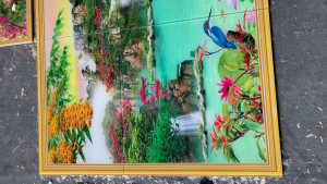 Tranh 3D - Phong cảnh thiên nhiên.