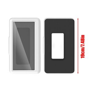 Fixed Universal Punch Free 360° Rotatable Waterproof Anti-Fog Shower Phone Holder Touch Screen Wall Mount Case
