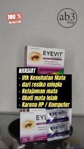 EYEVIT VITAMIN MATA 1 STRIP ISI 6 TABLET KESEHATAN MATA ANAK & DEWASA