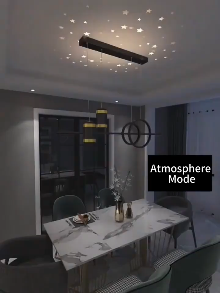 Y&C Dining Lights Chandeliers Modern For Bar Dining Table Counter Light Drop Light Simple