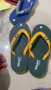 Sandal Japit Filpper Pria Terbaru Slip Trendy Sandal Karet Anti Air Sandal  Rubber