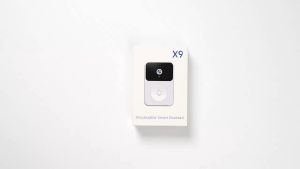TAFFHOME Smart Doorbell CCTV Wireless Video Kamera HD Talkback Bel Rumah Bell Kantor App Smartphone X9 - 7CHK01BK