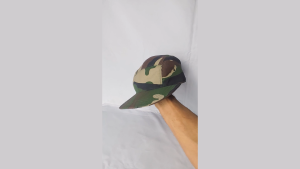 Digital Striped Hat | Camp Cap 5 Panel Design Army TDM/ ATM