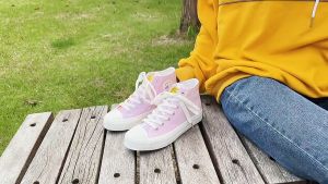 [ Commuter ] Sepatu Sneakers Wanita Reflektor Import Korea SW43