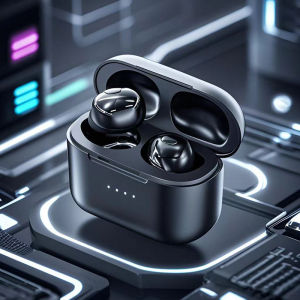 New Mini Invisible Bluetooth Earphones Dual Sleep Sport Stereo Sound Small Size Long Battery Life 8 Hours YLZF BL08 Model