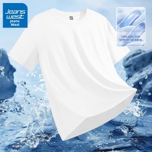 Jeanswest | Áo Thun Tay Ngắn Thông Hơi Thấm Mồ Hôi Ice Silk
