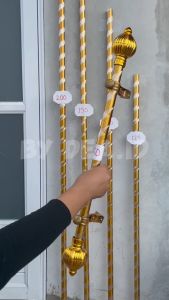 Batang Gorden Kubah Fullset: Mengenal Batang Rollet Gorden Soka Gold & Silver