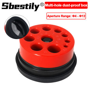 1pc Red Multi-hole Dust Collector Dust Covers Dust Bowl Dust-proof Device Electric Hammer Dust Stopper Electric Tool Accessories