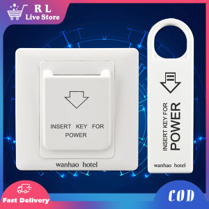 220V Magnetic Card Switch 50-60Hz Energy Saving Switch Smart Home Insert Key Fireproof For Hotel