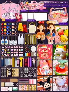 Non-toxic Children Clay Kit Girls
