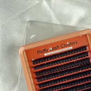 QIUNING Fluffy Lash Clusters Plush Thick Lashes Eyelash Extensions Volume Lash Clusters DIY Eyelashes Clusters Makeup