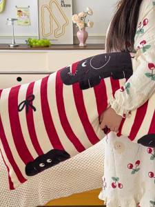 Kiss Dear | Milk Velvet Long Pillow Case