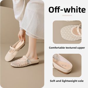 Josiny | Summer New Slipper Sandals Breathable Transparent Soft Sole