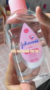 Dầu Massage Johnsons Baby Oil Dưỡng Ẩm 50ml & 200ml