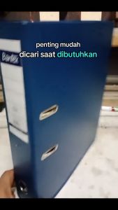Bantex Ordner A4 1450V / Ordner Tempat Penyimpanan Dokumen Varian Warna