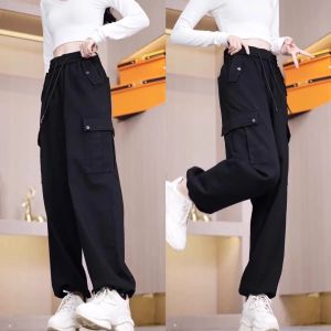 Plus Size Womens Trousers Work Pants Casual Pants Loose Harem Pants