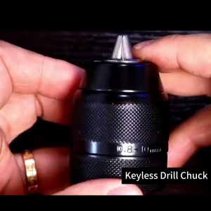 0.8-10mm drill chuck 3/8-24UNF keyless metal drill chuck self-locking drill chuck for hand drill