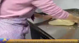 304 Food Grade Household Kitchen Stainless Steel Chopping Board Dough Board Bakery Bake Board Fruit Cutting Board