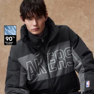 Jack Jones | NBA Lakers Collab Warm Stand-up Collar Winter Mens Down Jacket