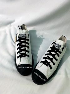 SEPATU PRIA PUTIH KANVAS SEPATU PRIA SNEAKERS PUTIH TERBARU SEPATU COWOK PUTIH Keren