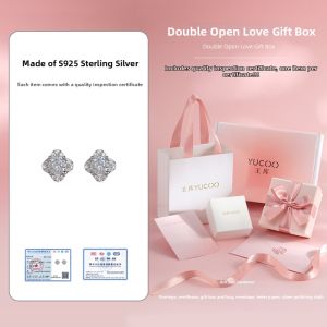 YUCOO | Luxury Earrings Four Leaf Clover Design