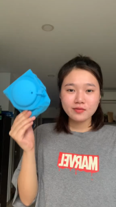 Gối chữ U bơm hơi đa năng dùng cho xe khách và máy bay