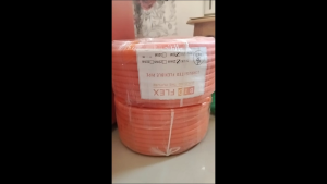 PVC Electrical Flexible Hose 1/2" 3/4" 1" Orange Conduit Hose 50/100m Per Roll