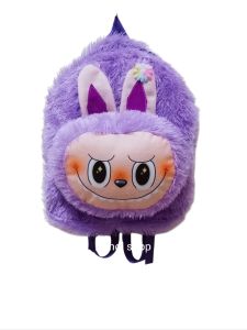 tas gendong kepala labubu tas sekolah anak SD PAUD TK ransel labubu