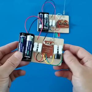 STEM DIY Telegraph Machine Model Physical Science Experiment Equipment Educational Teaching Tool for School Laboratory Training