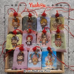 Móc Khóa Túi Phước One Piece (Kiểu Omamori) Có sẵn