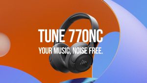 JBL Tune 770NC Adaptive Noise Cancelling Wireless Over-Ear Headphones With Built-In Microphone