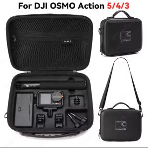 For DJI Osmo Action 6/5 Pro Action 4 3 Storage Bag Sports Camera Shoulder Protection Bag Portable Travel Prevention Handbag Box
