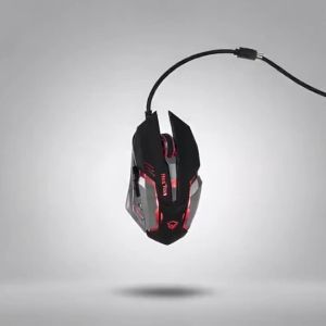 NexusClick Ergonomic Wired Optical Gaming Mouse2400 DPI 6 Buttons RGB Backlit Plug and Play USB Computer Mice for Laptop PC Mac