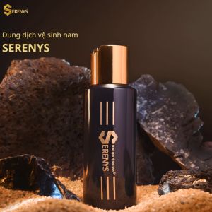 Dung Dịch Vệ Sinh Nam Serenys 100ml – Làm Sạch Dịu Nhẹ Khử Mùi Ngăn Ngừa Viêm Ngứa Sạch thoáng cả ngày