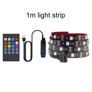 TV Backlight Music Sync USB Powered RGB LED Strip Light for 15 - 80 Inch TV Mirror PC