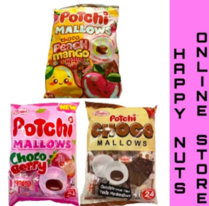 Columbia's Potchi Mallows Soft marshmallows Chocolate Choco Berry 24pcs ...