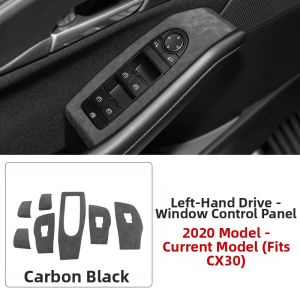 Ultrasuede | Interior Modification Dashboard Gear Shift Panel Protection for Mazda CX30