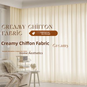 SHELIANKE | Privacy Light-Permeable Curtain White Voile
