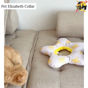 Kolar Elizabeth Flower Pet E-Collar Soft Cat Elizabeth Collar Protective Anti-Lick