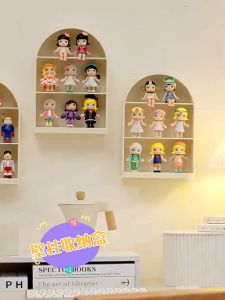 Toys Showcase Display Rack Wall-Mounted Mystery Box Storage Acrylic Display Doll Toy Display Storage Box
