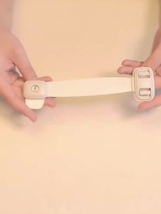 JeDa สายรัดตู้ ตัวล็อคลิ้นชัก ที่ล็อคกันเด็กเปิดประตู ราคา ต่อ 1 ชิ้น child safety lock