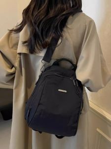 OUDENGPAI | กระเป๋าเป้สะพายหลังผ้าไนลอนสไตล์เกาหลีสำหรับเด็กผู้หญิง น้ำหนักเบา ทนทานต่อการใช้งานในชีวิตประจำวัน กระเป๋าถือแบบสะพายข้างสำหรับเดินทาง