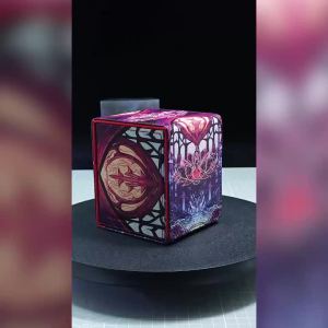 120+ Single Sleeved Cards Mythical Black Lotus Collector CaseDisplay Window Deck Storage BoxsGift for PTCG YGO TCGMTG Player